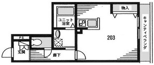 コンフォール阿佐谷の物件間取画像